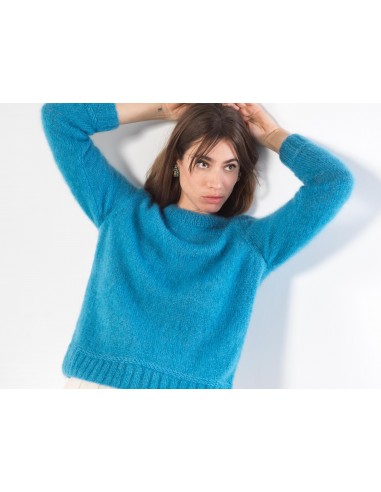 Pull Ambre uni à tricoter vente chaude votre 