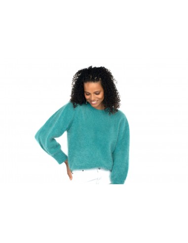 Pull Alix Angora vert Menthe à prix réduit toute l'année