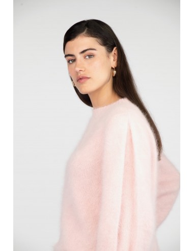 Pull Alix Angora Rose poudré en ligne des produits 