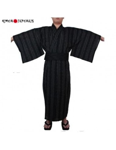 Yukata Japonais Homme Banri Paris Déstockage Promo