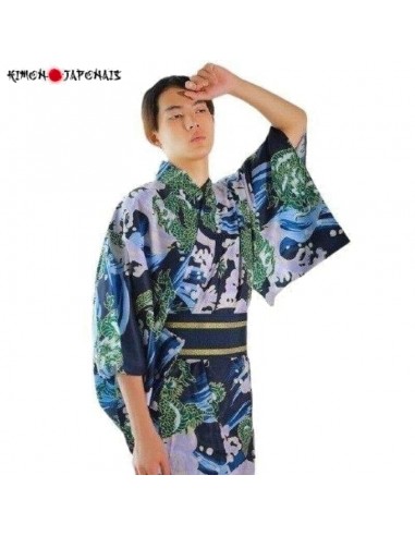 Kimono Homme Japonais Dragon l'achat 