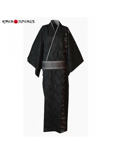 Yukata Japonais Homme  Chiaki Jusqu'à 80% De Réduction