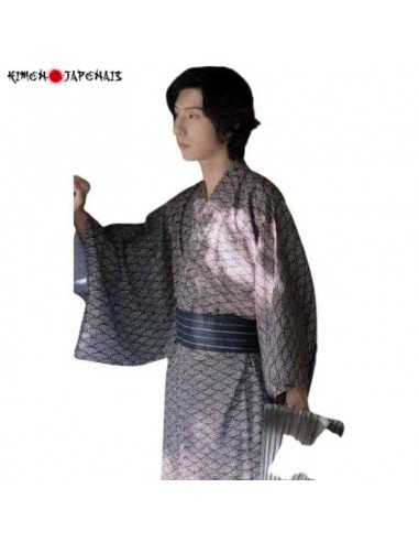 Kimono Homme Japonais Kanagawa acheter