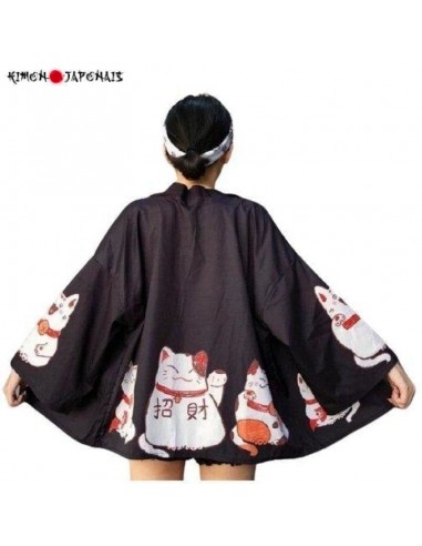 Veste Kimono Femme Neko le concept de la Pate a emporter 