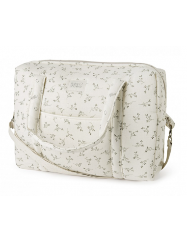 Sac Maternité Camila olive bloom - Babyshower sélection de produits